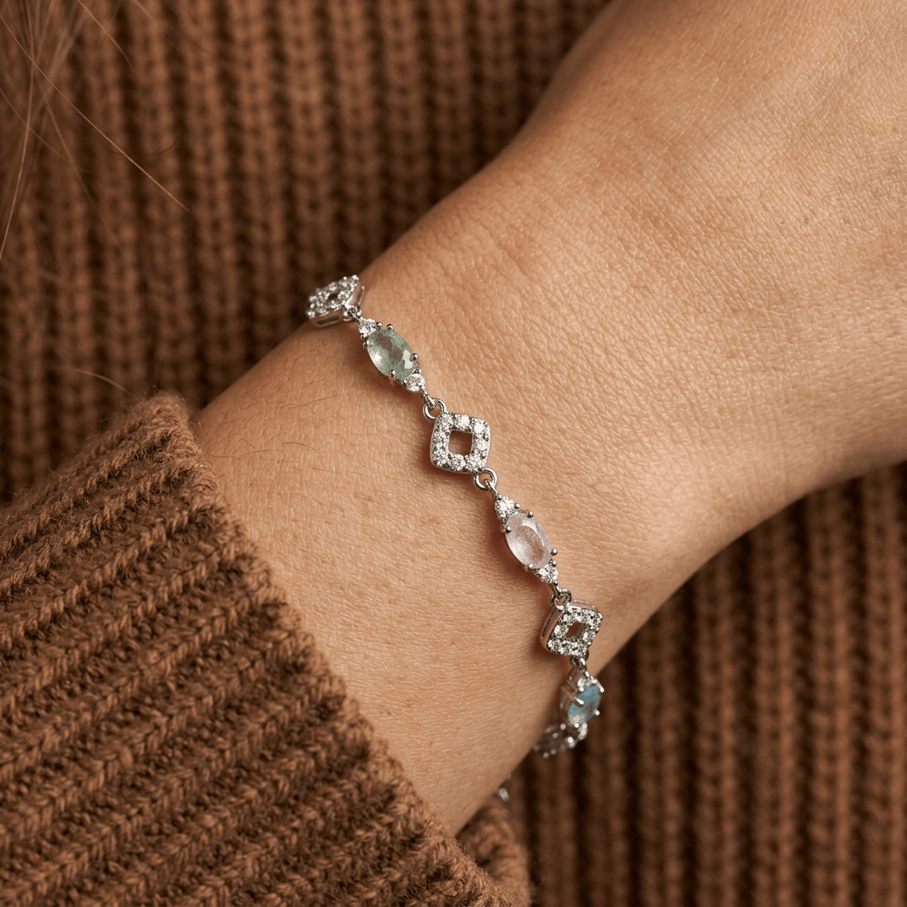 Pastel Gem Harmony Bracelet
