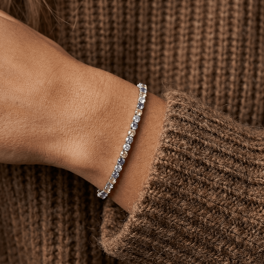 Rainbow Tennise Bracelet
