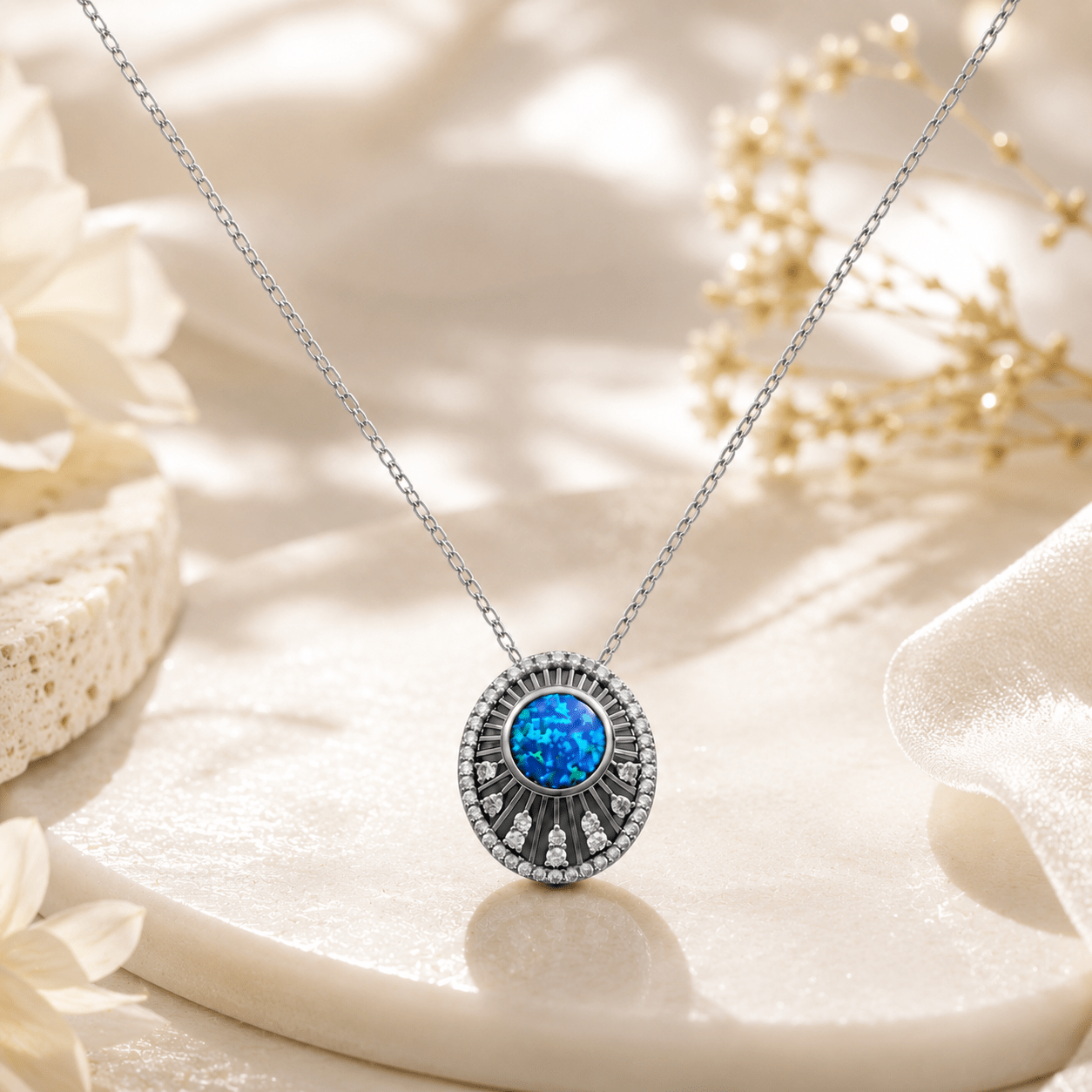 Naszyjnik Blue Aurora