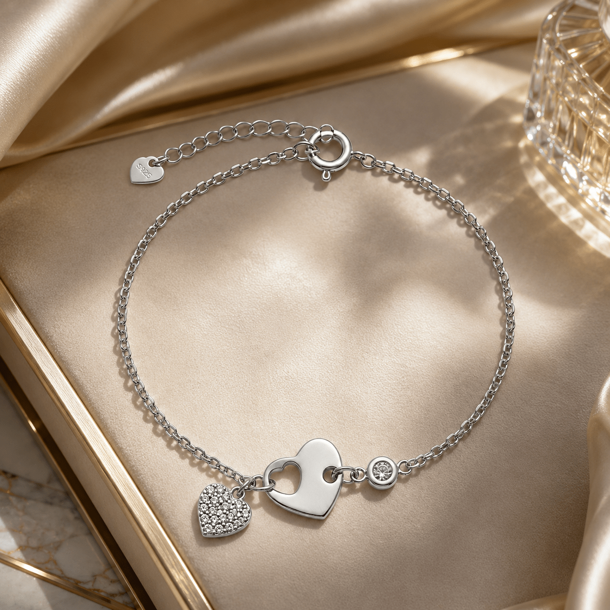 Bransoletka Heart Charm