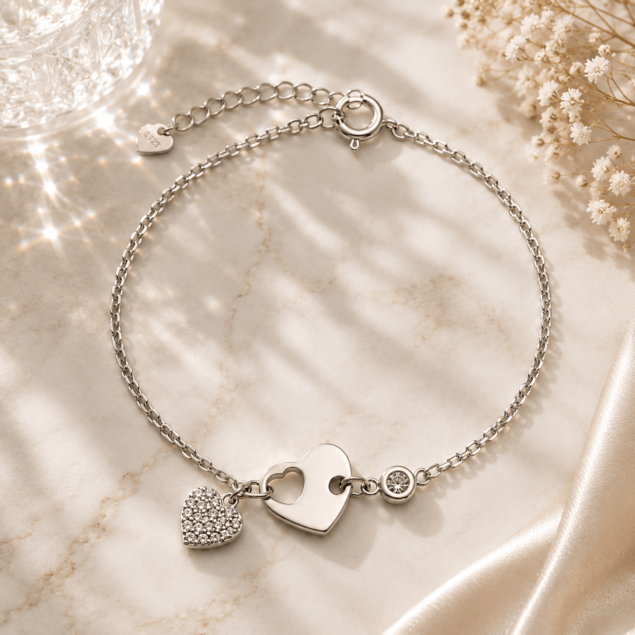 Bransoletka Heart Charm