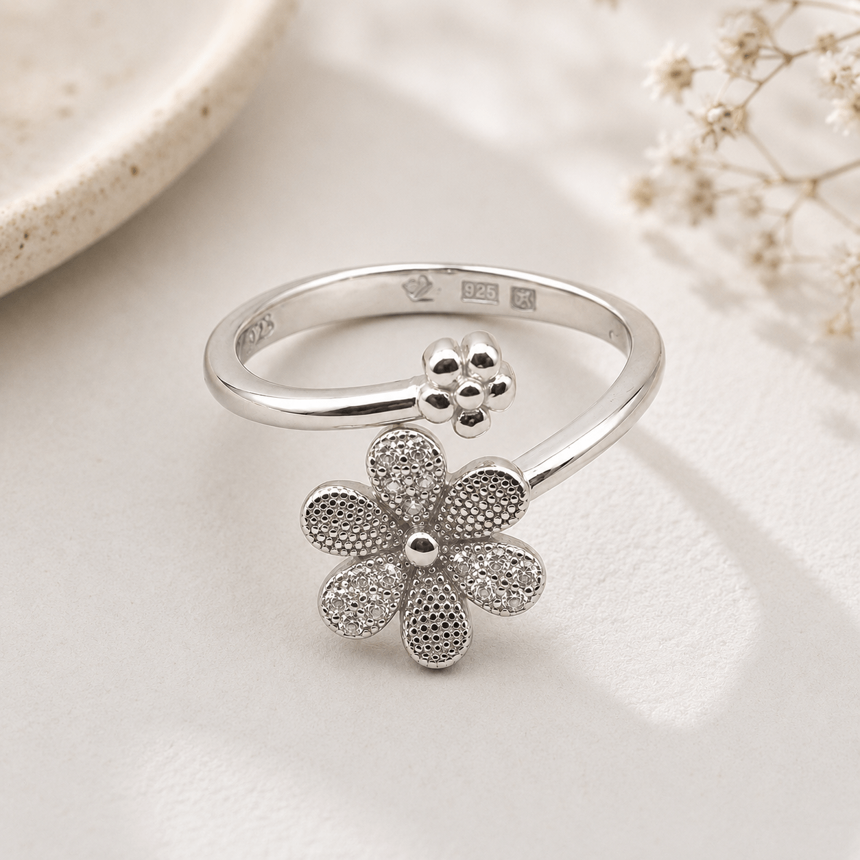 Blossom Charm Ring